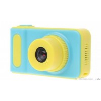 Kamera dječja Kequ 1080p, žuta s kombinacijom plave